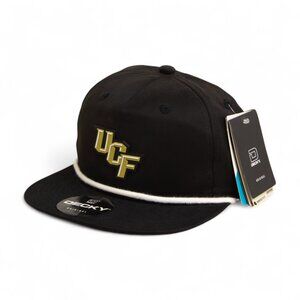 UCF Knights 3D Classic Rope Hat- Black/ White